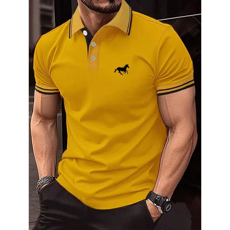 New men's T-shirt, Classic sho - огляд і ціна Polo Shirt Pique