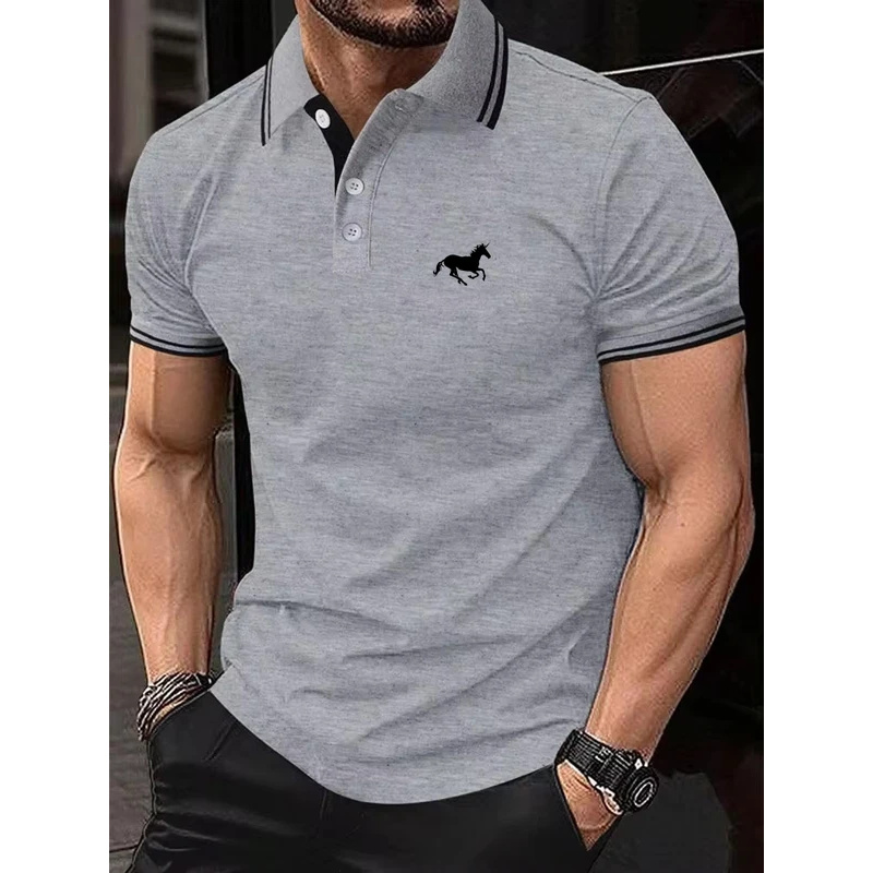 New men's T-shirt, Classic sho - огляд і ціна Polo Shirt Pique