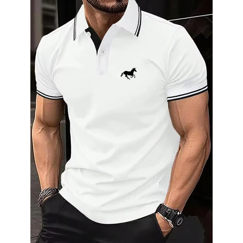 New men's T-shirt, Classic sho - огляд і ціна Polo Shirt Pique