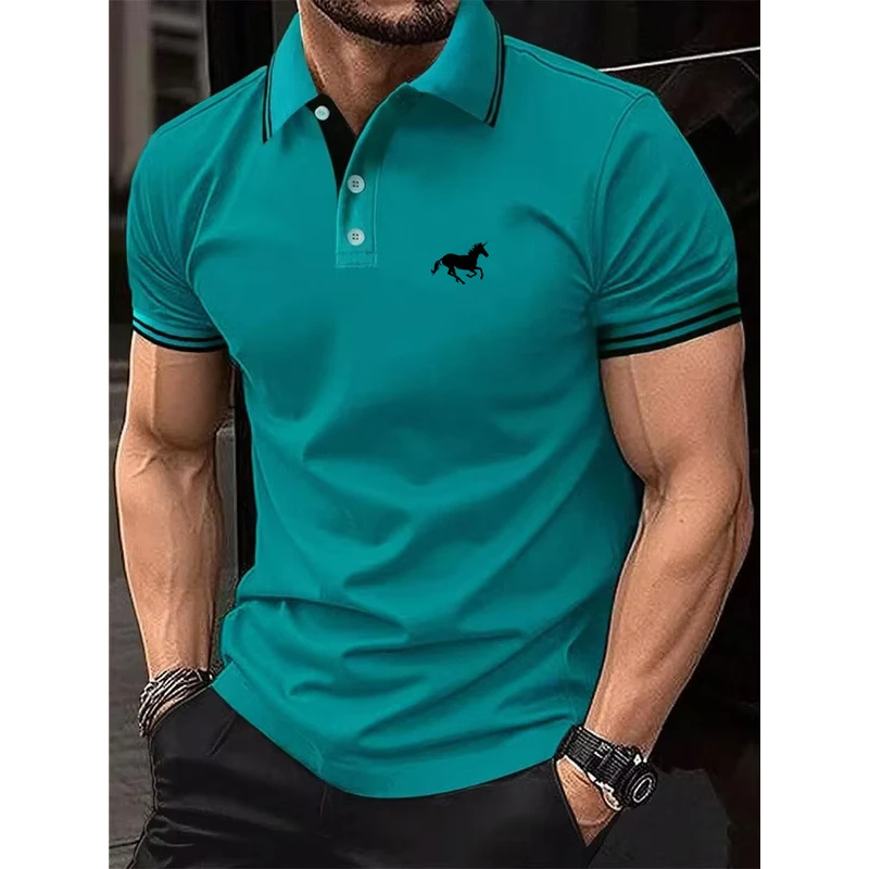New men's T-shirt, Classic sho - огляд і ціна Polo Shirt Pique