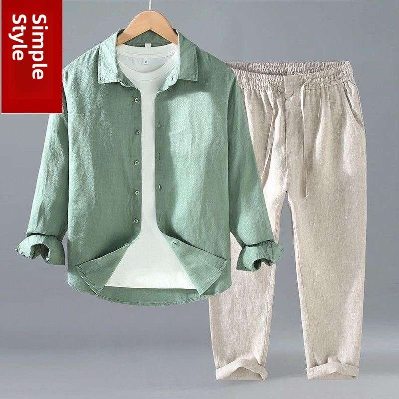 Loose Linen Short Sleeve T-Shi - огляд і ціна Linen Shirt Breathable