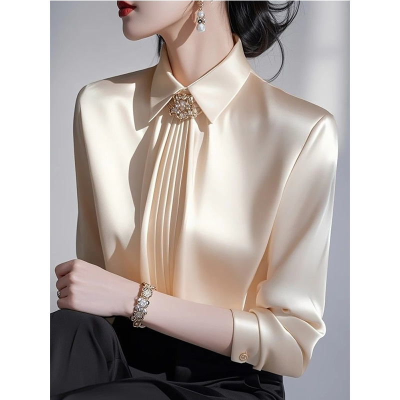 2025 Spring New Temperament Sa - огляд і ціна Shirt Camp Collar
