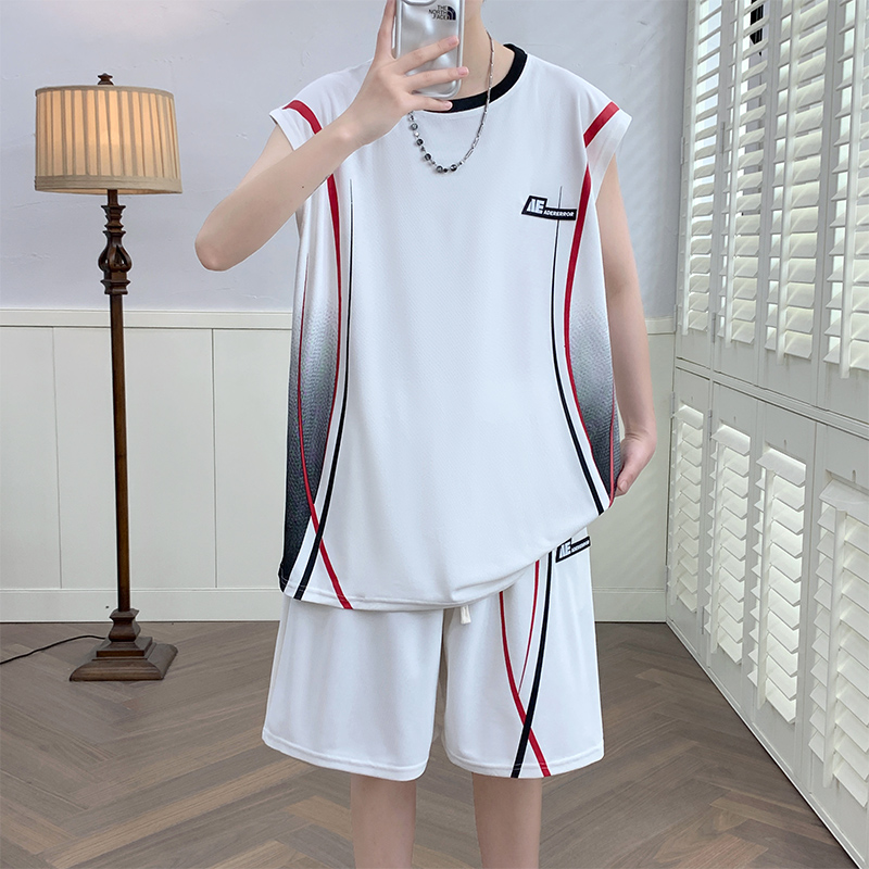 Men's Casual 2-Piece Sportswea - огляд і ціна Shirt Camp Collar