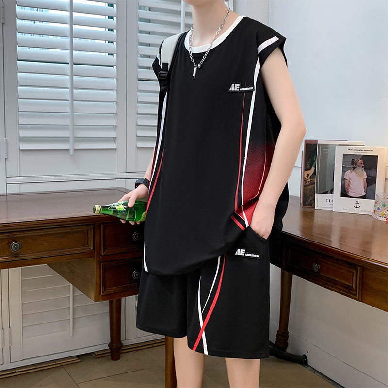 Men's Casual 2-Piece Sportswea - огляд і ціна Shirt Camp Collar