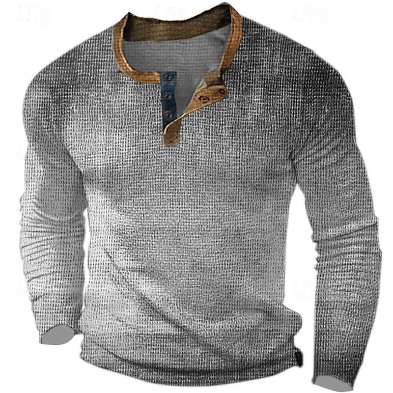Men's Graphic Gradient Waffle  - огляд і ціна Tee Graphic Print